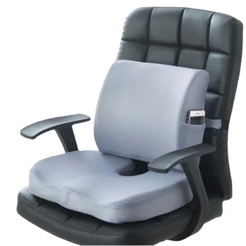 Car Seat Cushion Haleben Ortopædi Hukommelse Skum Massage Stol Ryglæn PillowsOffice Studerende til Soveværelse Stue