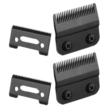 2 Sæt Udskiftning Af Bevægelige Kniv Stål Tilbehør Til Wahl Clipper Blade Professionelle Hair Clipper Blade Karton