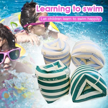 1 Par Arm Float Voksne Børn Swimming Oppustelige Arm Ringe Bærbare Flydende Ærmer Svømning Ring for Børn Svømme Træning