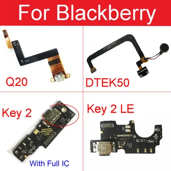 USB-Opladning Port Board Flex Kabel-Stik Dele Til Blackberry DTEK50 / NØGLE2 / Q20 / NØGLE2 LE BBE100-4 Reservedele