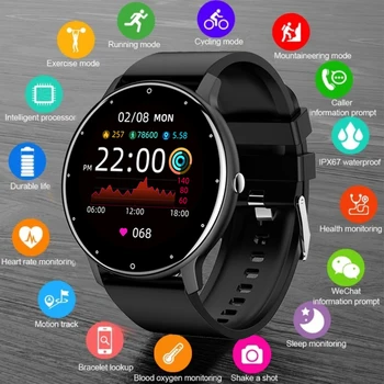 LIGE 2023 Mode, Smart Ur Mænd Fitness Armbånd puls, Blodtryk Overvågning Sports Tracker Smartwatch Gave til Kvinder