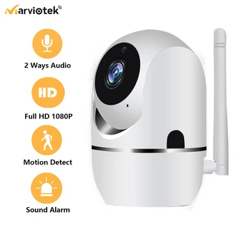 720P babyalarm Smart Home Råbe Alarm Mini overvågningskamera med Wifi Sikkerhed Videoovervågning IP ptz Kamera ycc365 tv