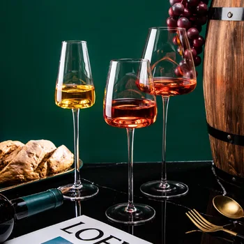 Østrig Sommelier Serie Bourgogne Vin Glas Krystal Bordeaux Pokal Konkave Design Wedding Party Champagne Cup Sherry Briller