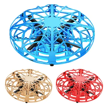 ZK20 LED Flyvende Spinner Mini Drone Fingerspids Spinner Opgradere Forældre-barn Flyvende Gyro Fly Sjove Interaktive Toy Gave