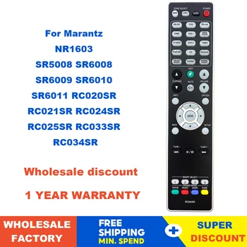 RC025SR Fjernbetjening Til Marantz Audio/ Video-Receiver NR1603 SR5008 SR6008 SR6009 SR6010 SR6011 RC020SR RC024SR RC033SR