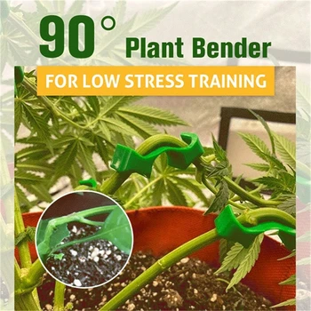 10/20/60PCS 90Degree Plante Grene Bender Reuseable LST Klip Lav Stress Plante-Uddannelse Styrer Væksten Haven Dekoration