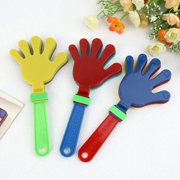 Mode farverige hånd skæg Koncert part hepper rekvisitter børn klap klap dine hænder små hænder klappe toy