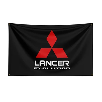 90x150cm Udviklingstendenser Flag-Polyester Trykte Racing Bil Banner Til Indretning