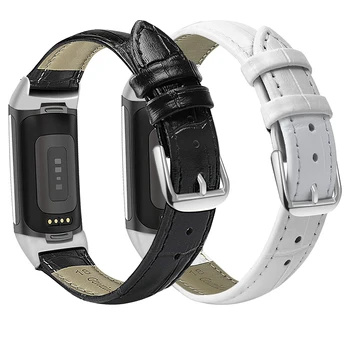 Essidi engrospris Læder Band For Fitbit 5 4 3 2 Se Håndledsrem Loop For Fitbit Afgift 3 4 SE Armbånd Correa