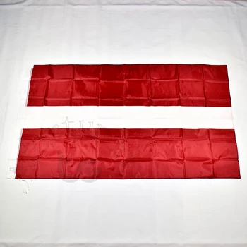 Letland 90*150 cm lettiske flag Banner 3x5 Foden Hængende Nationale flag Hjem Dekoration flag