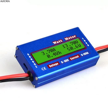 RC 100/150/200A Watt Meter Og Power Analyzer W/ Baggrundslys LCD-Høj Præcision Elektriske Analyzer Digital Wattmeter