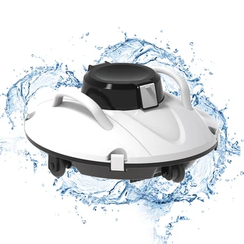 Robot Swimmingpool Renere Trådløse Automatisk Vakuum Elektriske Børster Udendørs 5000mAh Genoplade Cruising Evne 110 Minutter