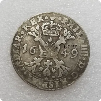 Hellige Romerske Rige 1649 Mønt Medalje Thaler Mønt KOPI