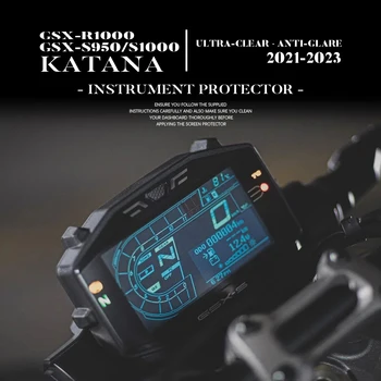 GSX-S1000 Tilbehør Motorcykel Instrument Film for Suzuki GSX-S950 Katana 2021-2023 GSXS1000 Bunden Cluster Skærmen Dashboard