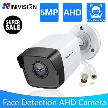 5MP HD 1080P Hybrid 6-i-1 TVI CVI AHD 5MP DVR CVBS Analoge CCTV Kamera Sensor Indendørs Udendørs For Hjem CCTV DVR System XMEYE BNC
