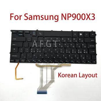 Ny For Samsung NP900X3C NP900X3D NP900X3E NP900X3F NP900X3G NP900X3K Tastatur Udskiftning Korea Testet Godt