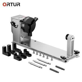 Ortur Y-akse og Roterende Valse Med Chuck for Laser Gravør (YRC1.0) Laser Engraving Machine Tilbehør til Alle Ortur Aufero