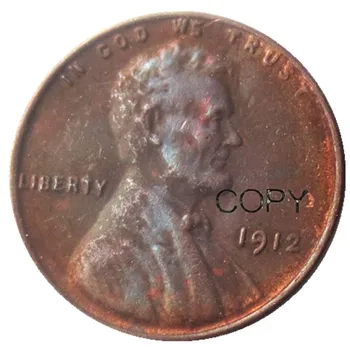 OS 1910 1911 1912 Forskellige Mint Hvede Penny Center Kobber Kopi Mønt