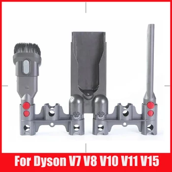 For Dyson V7 V8 V10 V11 V15 Støvsuger Dele Børste Stand Holder Sugemundstykke Hoved Opbevaring Beslag