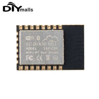 ESP32-C3F WiFi Blue-Tooth Modul Microcontroller Single-Core Indbygget 4MB SPI Flash 400KB SRAM ESP32-C3FH4 Chip 2,4 GHz