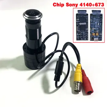 Sikkerhed Dør Øje Hul HD Chip Sony 4140+673 Kamera Vidvinkel FishEye-Linse Kighul CCTV Kamera til TV