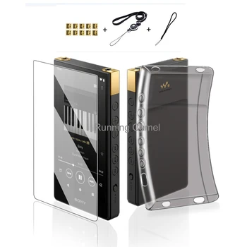 Bløde Clear TPU Beskyttende skal Skin Case Cover til Sony Walkman NWZ-ZX700 NW-ZX706 NW-ZX707