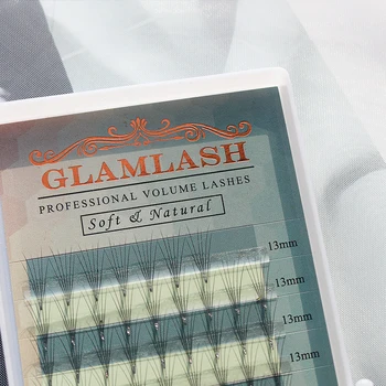 GLAMLASH 2D 3D 4D 5D 6D russiske Volumen Mink Eyelash Extension Premade Fan Syntetisk Hår Falske Vipper Udvidelse Premium Cilios