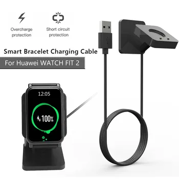 Oplader Til Huawei Se Fit 2 Smart Ur USB Opladning Kabel-Magnetisk Oplader Adapter Cradle Dock Stand Ledningen Se Tilbehør