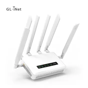 GL.iNet GL-X3000 (Spitz AX) 5G AX3000 Gateway Router, Wi-Fi-6 Multi-WAN, & Aftagelige Antenner, Dual-SIM, OpenVPN & WireGuard
