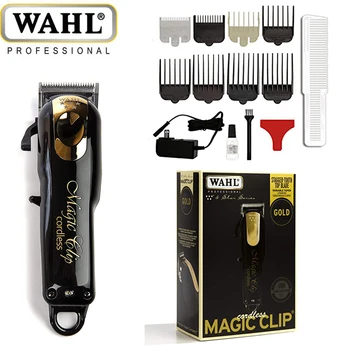 Wahl 8148 Professional 5-Stjernede Limited Edition Guld Trådløse Magic Clip – Fantastisk til Salon Frisører og Barberer