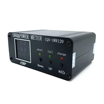 1.8 MHz-50MHz 0,5 W-120W Strømforsyning Stående Bølge Meter FM AM SSB Digital Power Stående Bølge Meter Type C med Alarm Funktion
