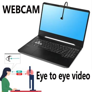 Eye-til-Cam Midterste Skærm Justerbar 1080P Webcam 5MP 8MP Auto Fokus Mini-USB-Kamera, Fleksibelt Kabel, Sucker Lyd Live Udsendelse