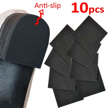 10stk Anti-slip Sål Beskytter High Heel Sandal Ydersål Pad Oxford Matteret Mærkat skridsikre Sko Bunden Patch Puder Klistermærker