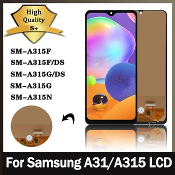 100% Test A315 LCD-For Samsung Galaxy A31 LCD-Skærm Touch screen Digitizer Assembly Erstatning For Samsung A315 A315F LCD -
