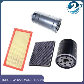 Vedligeholdelse Filter Kit Passer Til de Kinesiske PRISSTIGNINGER LDV MAXUS V80 luftfilter &Air conditioner filter & Diesel Filter &Olie Filter