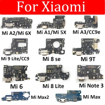 Nye USB-Opladning Port Dock Oplader Stik Board Flex-Kabel For Xiaomi Mi Mix Max antal 2 3 6 A1 5X A2 6X 9 8 Se A2 Lite CC9e