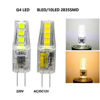G4 LED Majs Pære AC/DC12V 220V 2W af Høj Lysstyrke LED-Lampe COB Spotlight Lysekrone Udskifte Lamper Kold/Varm hvid