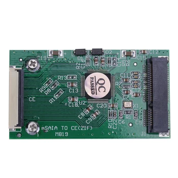 Mini SATA-mSATA PCI-E SSD til 40pin 1,8 Tommer ZIF CE-Card Converter, For IPOD IPAD til Toshiba for Hitachi ZIF CE-HDD harddisk
