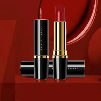 HEYXI Læbestift 7-farve Fugtgivende Mat Læbestift Vandtæt Non-stick Cup Holdbar Kvindelige Sexet Læbestift Skønhed Kosmetik