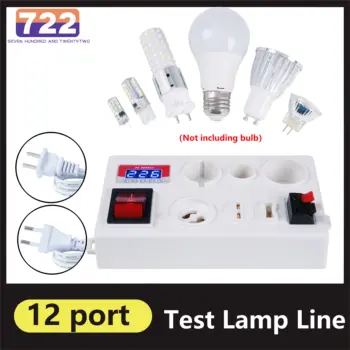 LED Lampe Pære Tester Skærm Tester Led Bærbare Praktisk Lys, der udsender Led Power Tester Hurtigt Førte Tester Baggrundslys med LED-Display