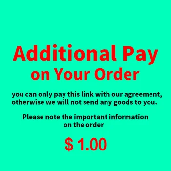 Yderligere Betaler på Din Ordre ! / Du kan kun betale dette link med vores aftale, ellers vil vi ikke sende varer til dig!！