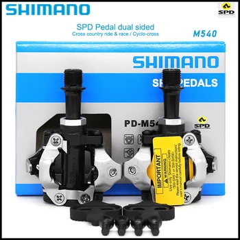 Shimano Original PD M540 MTB Mountainbike Cykel Pedal Cykel Self-låsning Fødder