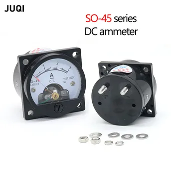 SÅ-45 Cirkulære DC-Amperemeter Analog Pointer DC1A2A3A5A10A15A220A30A Elektrisk Test Nuværende Tester 47*47mm