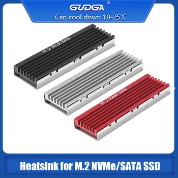 M. 2 SSD NVMe køleplade heatsink M2 2280 SSD Harddisk Aluminium køleprofil med Termisk Pad Til Desktop PC PCIe SATA M2 SSD 2280