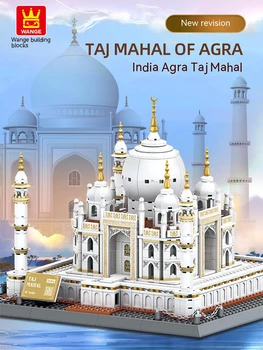 Wange 5211 byggesten Set Verdens Store Arkitektur Stort Taj Mahal Model Kits, Klodser til Børn, Legetøj Kompatibel med 10189