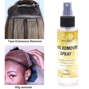 Hair Glue Remover blonde paryk glue remover til tape hair extension 118ml gennemsigtig paryk Glue Remover til fjernelse af tape, lim