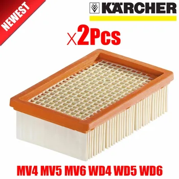 KARCHER Filter for KARCHER MV4 MV5 MV6 WD4 WD5 WD6 våd og tør Støvsuger Reservedele#2.863-005.0 hepa-filtre