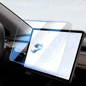 15 Tommer Touch Screen Protector Til Tesla Model 3 Y-Center Control-Skærm Glas Film Hærdet Glas Definition Anti Fingerprint