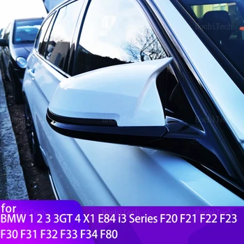 2x M style bakspejlet Dække Cap Hvid Sort til BMW 1 2 3 3GT 4 X1 E84 M2 i3 Serie F20 F21 F22 F23 F30 F31 F32 F33 F34 F80