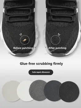 Sports Sko Patches Vamp Reparation Skosåler Patch Sneakers Hæl Protector Selvklæbende Plaster Reparation Sko Hæl Fodpleje Produkter
